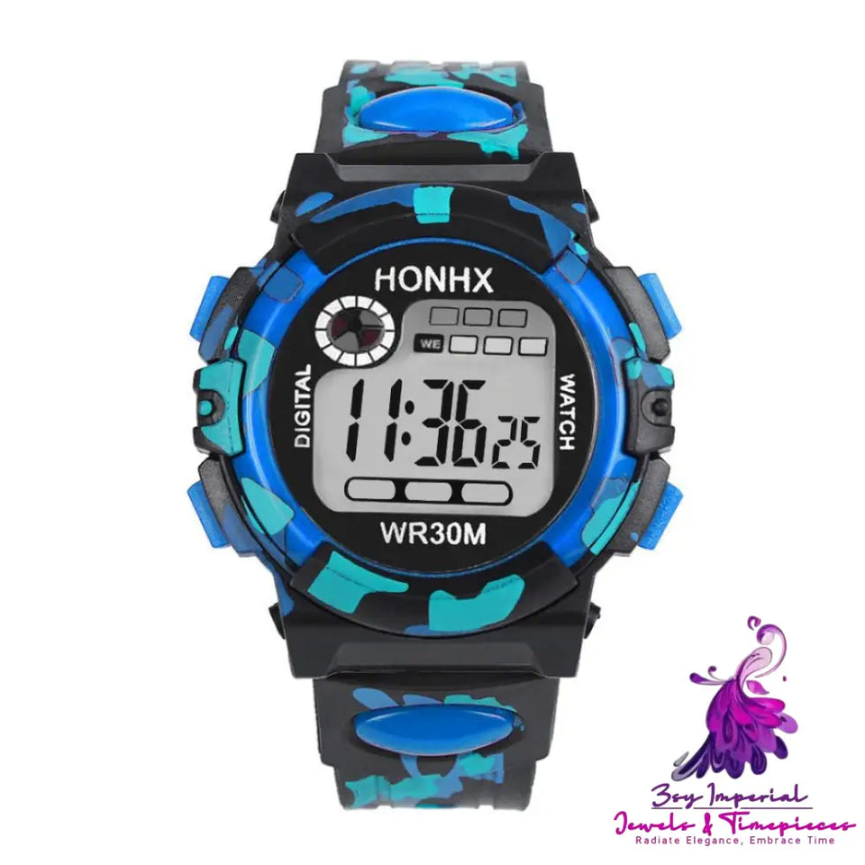 LED Multifunctional Sports Watch for Children