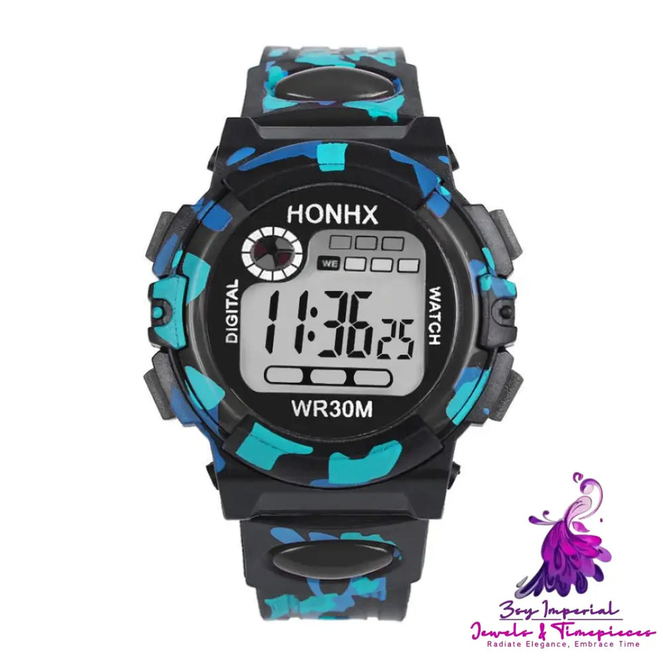 LED Multifunctional Sports Watch for Children