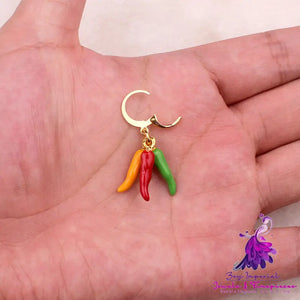 Personalized Chili Pepper Earrings