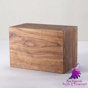 Walnut Four-drawing Jewelry Box