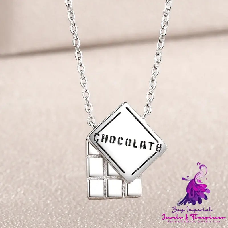 Chocolate Couple Necklace