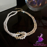 Crystal Choker Statement Necklace