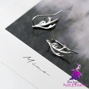 Sterling Silver Christmas Earrings