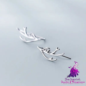 Sterling Silver Christmas Earrings