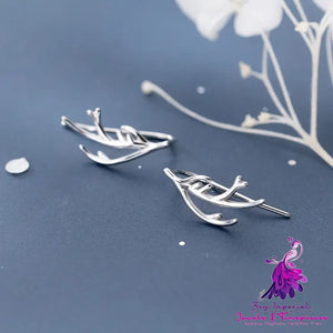 Sterling Silver Christmas Earrings