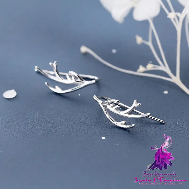 Sterling Silver Christmas Earrings