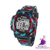 Digital Camouflage Sports Watch