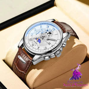 AquaLuminous Multifunctional Chronograph Watch