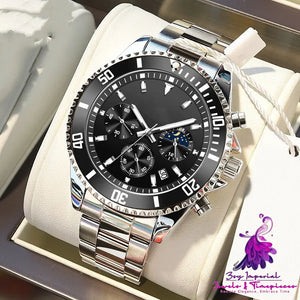 Multifunctional Chrono Quartz Watch