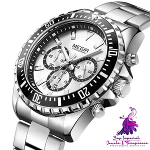 Multifunctional Chronograph Watch for Men