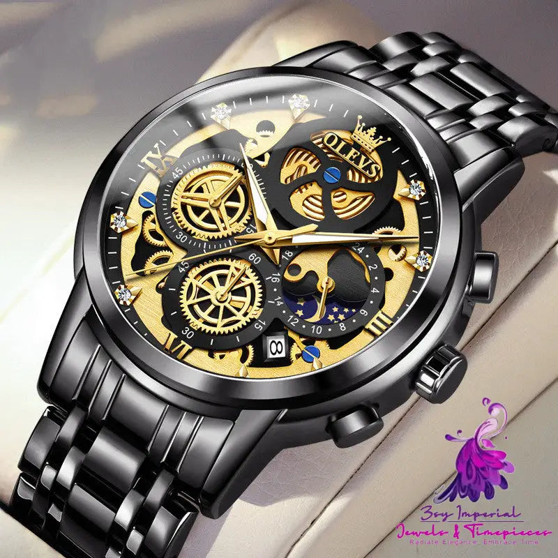 Men’s Quartz Chronograph Watch