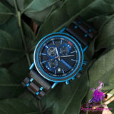 Wooden Chronograph Men’s Watch