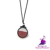 Cinnabar Lucky Bag Necklace Pendant