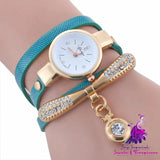 Fashion Circle Quartz Bracelet Watch