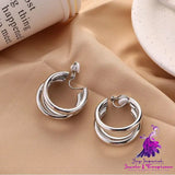 High-grade Retro Circle Earrings