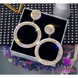 Exaggerated Circle Earrings