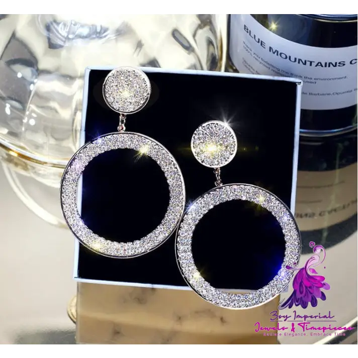 Exaggerated Circle Earrings