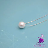 Hanging Pearl Necklace