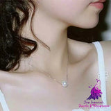 Hanging Pearl Necklace