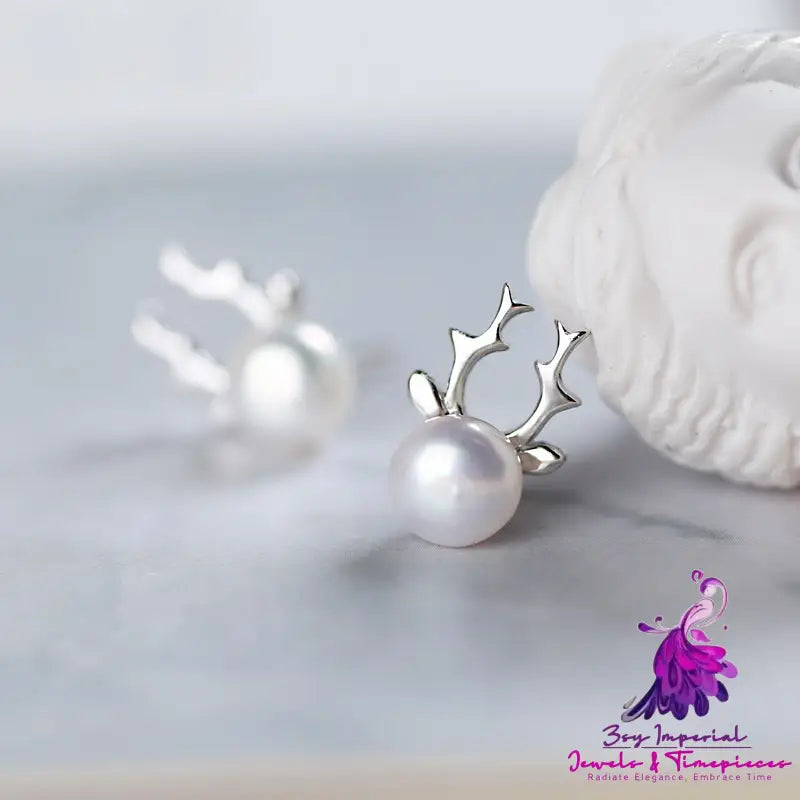 Pearl Stud Earrings