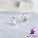 Pearl Stud Earrings