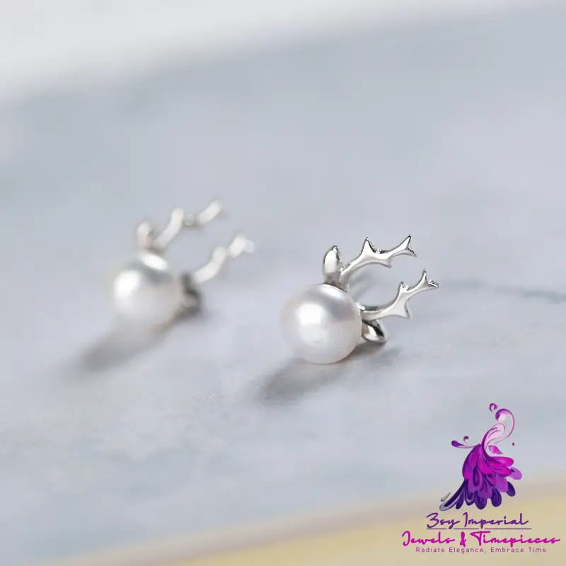 Pearl Stud Earrings