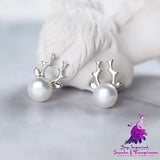 Pearl Stud Earrings