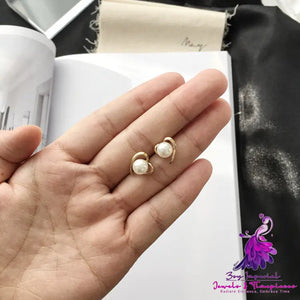 Classic Love Pearl Earrings for Women