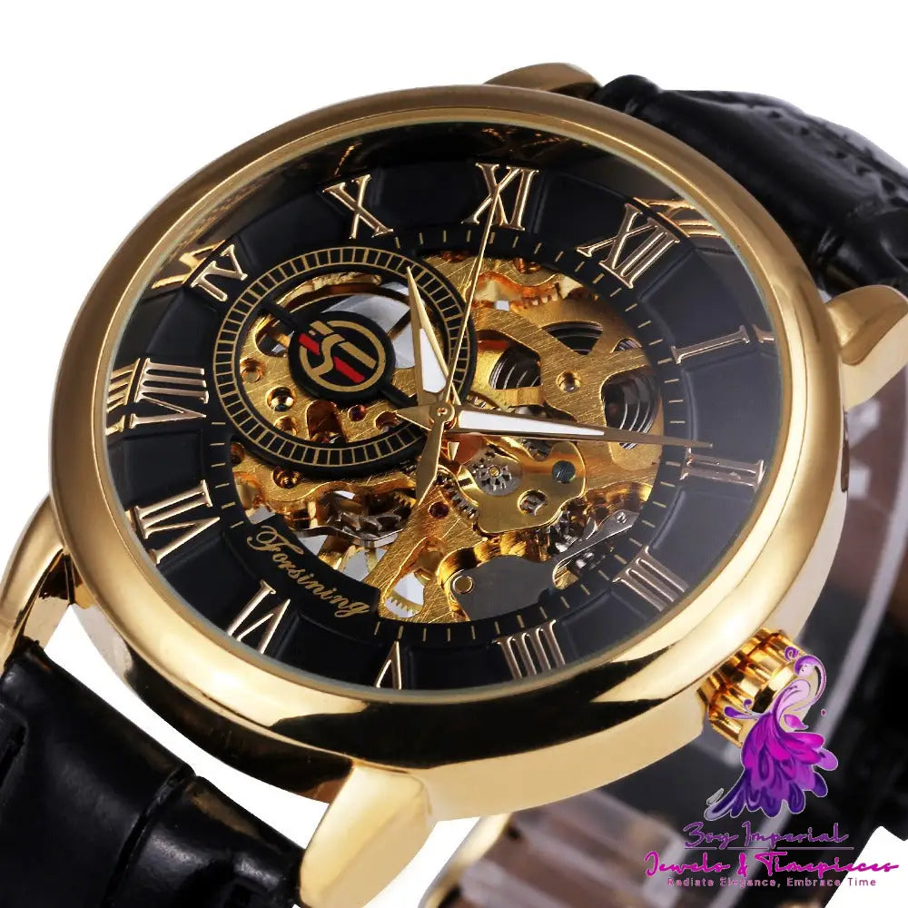 Forsining Men’s Retro Mechanical Watch