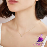 Classic S925 Silver Triangle Necklace