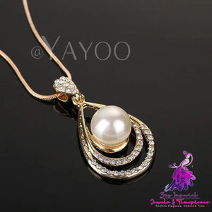 Classic Pearl Jewelry Set