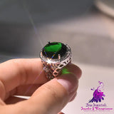 Luxury Colorful Zircon Ring