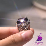 Luxury Colorful Zircon Ring