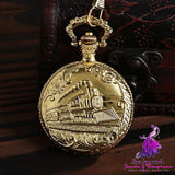 Classic Nostalgic Quartz Pocket Watch