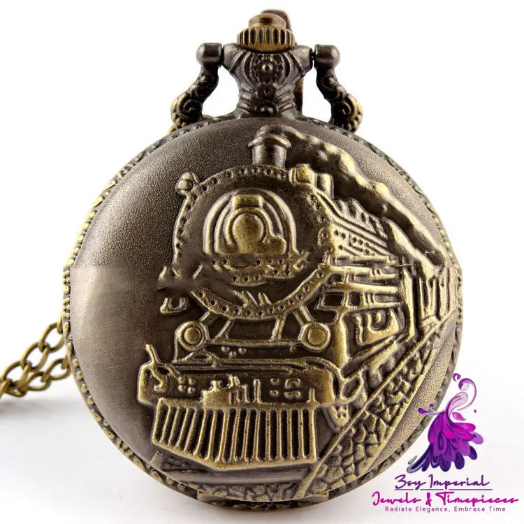 Classic Nostalgic Quartz Pocket Watch