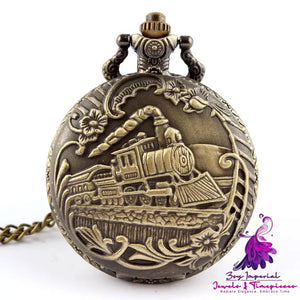 Classic Nostalgic Quartz Pocket Watch