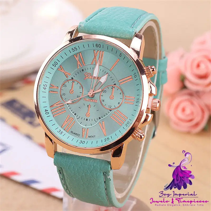 Three Eyes Roman Women’s Quartz Watch