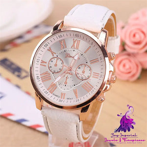 Three Eyes Roman Women’s Quartz Watch