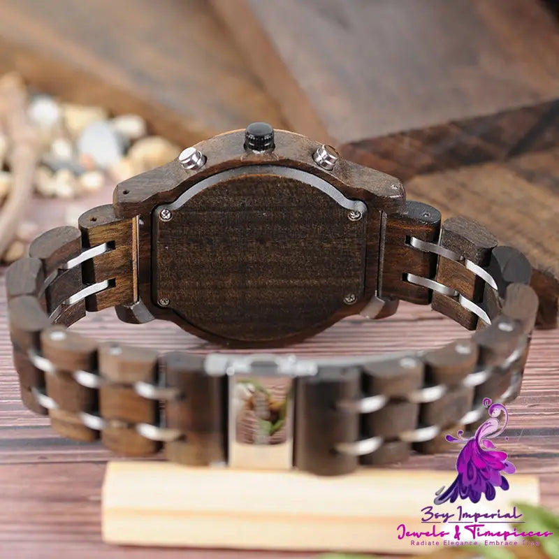 Classic Men’s Wooden Watch