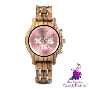 Classic Men’s Wooden Watch