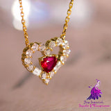 Ruby Love Clavicle Chain