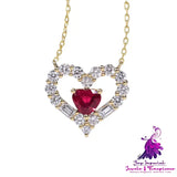 Ruby Love Clavicle Chain