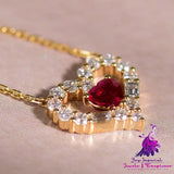 Ruby Love Clavicle Chain