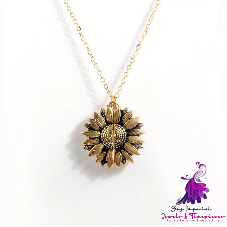 Flower Clavicle Necklace