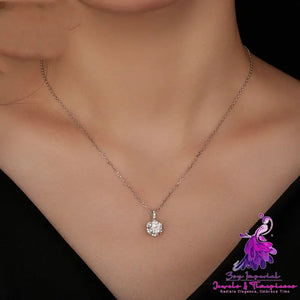 Simple Style S925 Silver Clavicle Chain