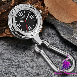 Climbing Button Carabiner Men’s Fashion Watch