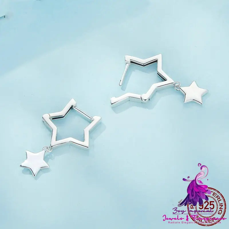 Five-pointed Star Ear Clip