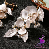 Flower Pearl Ear Clip