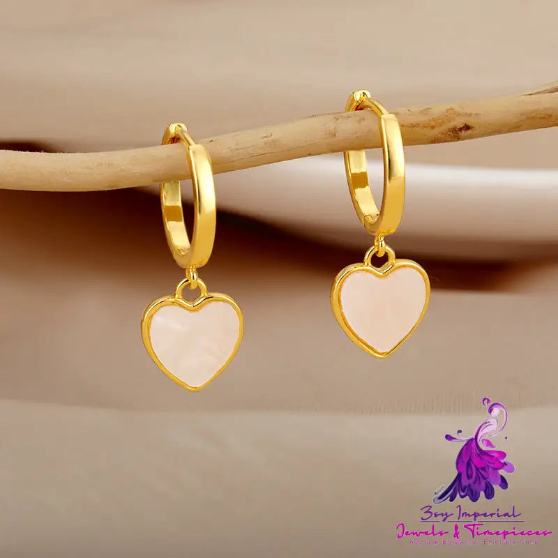 Heart-shaped Ring Earrings