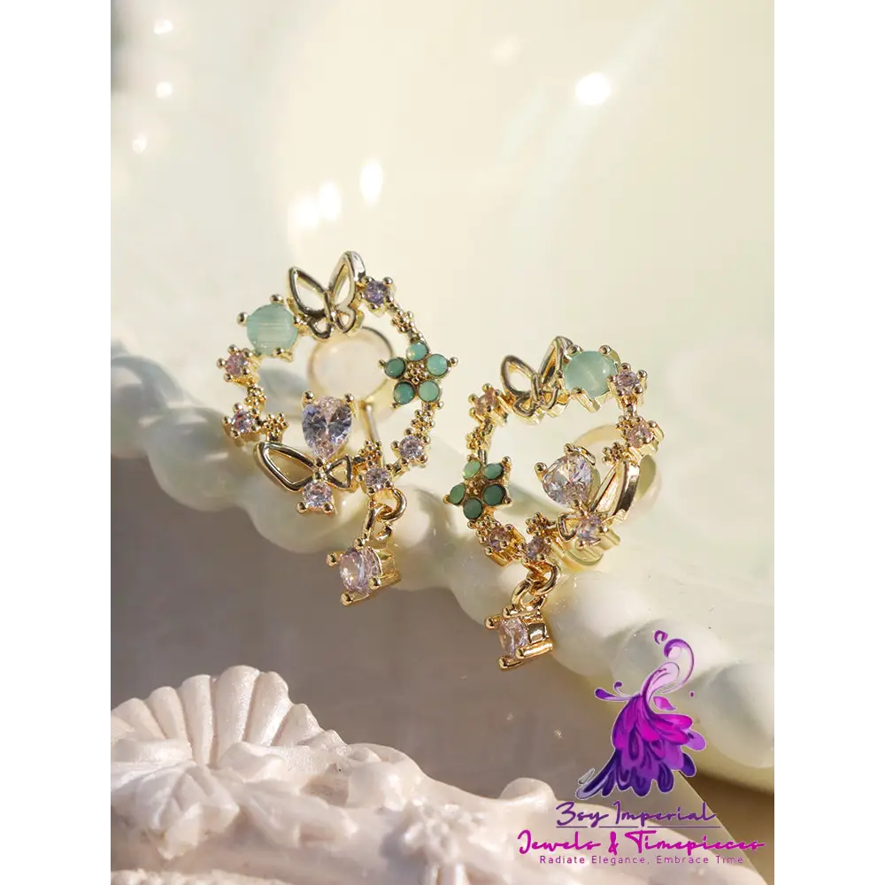 Vintage Flower Earrings